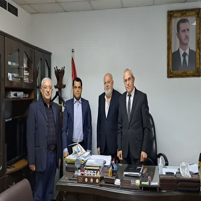 دیدار با معاون وزیر برق سوریه